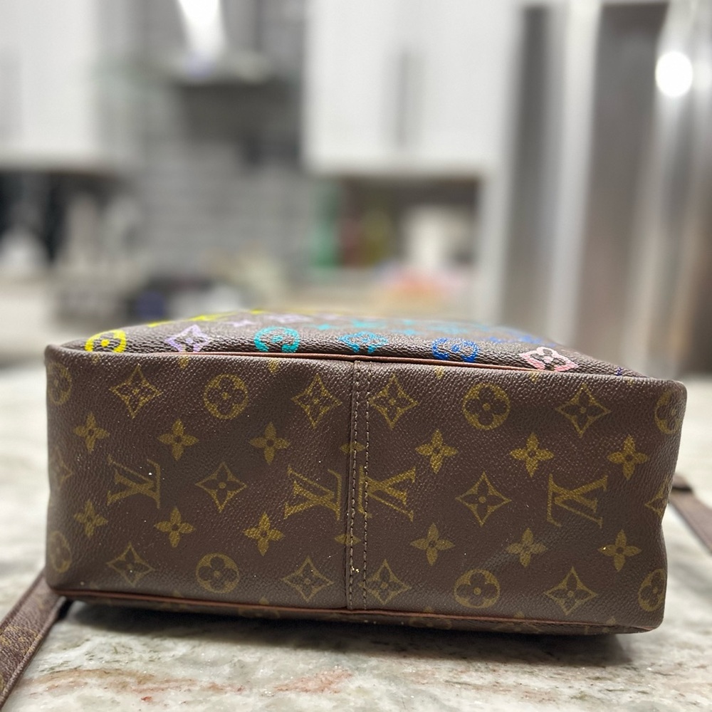 Louis Vuitton Authentic Monogram Canvas and Leather Marceau Bag - Picture 6 of 12